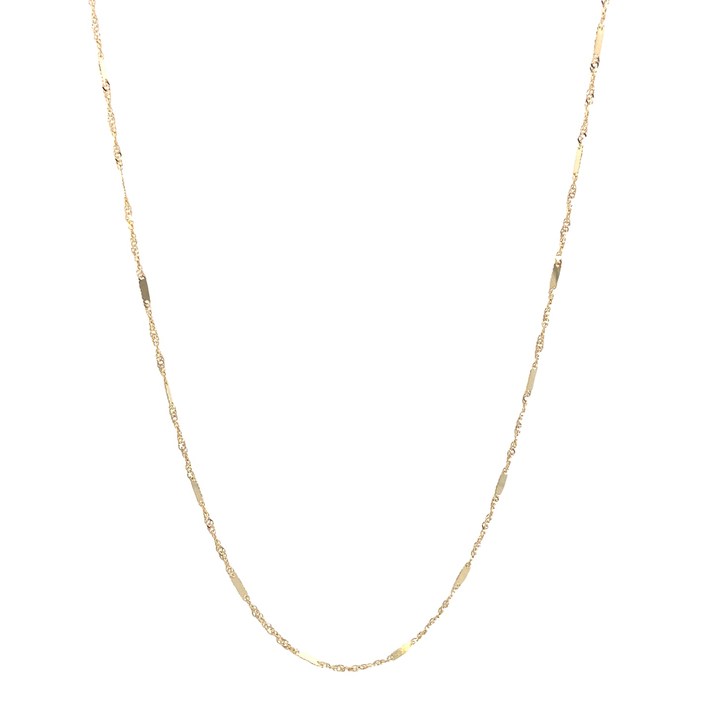14K Gold Singapore Chain | Luby Gold Collection | Luby