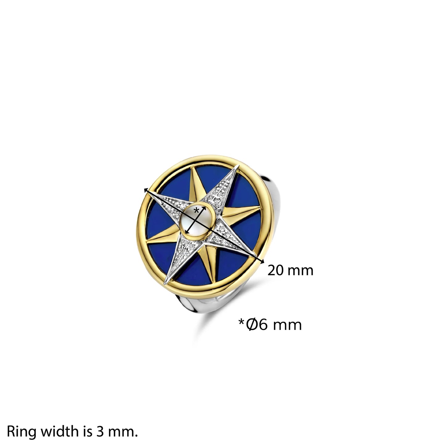 TI SENTO Ring 12303BL | Ti Sento Milano | Luby