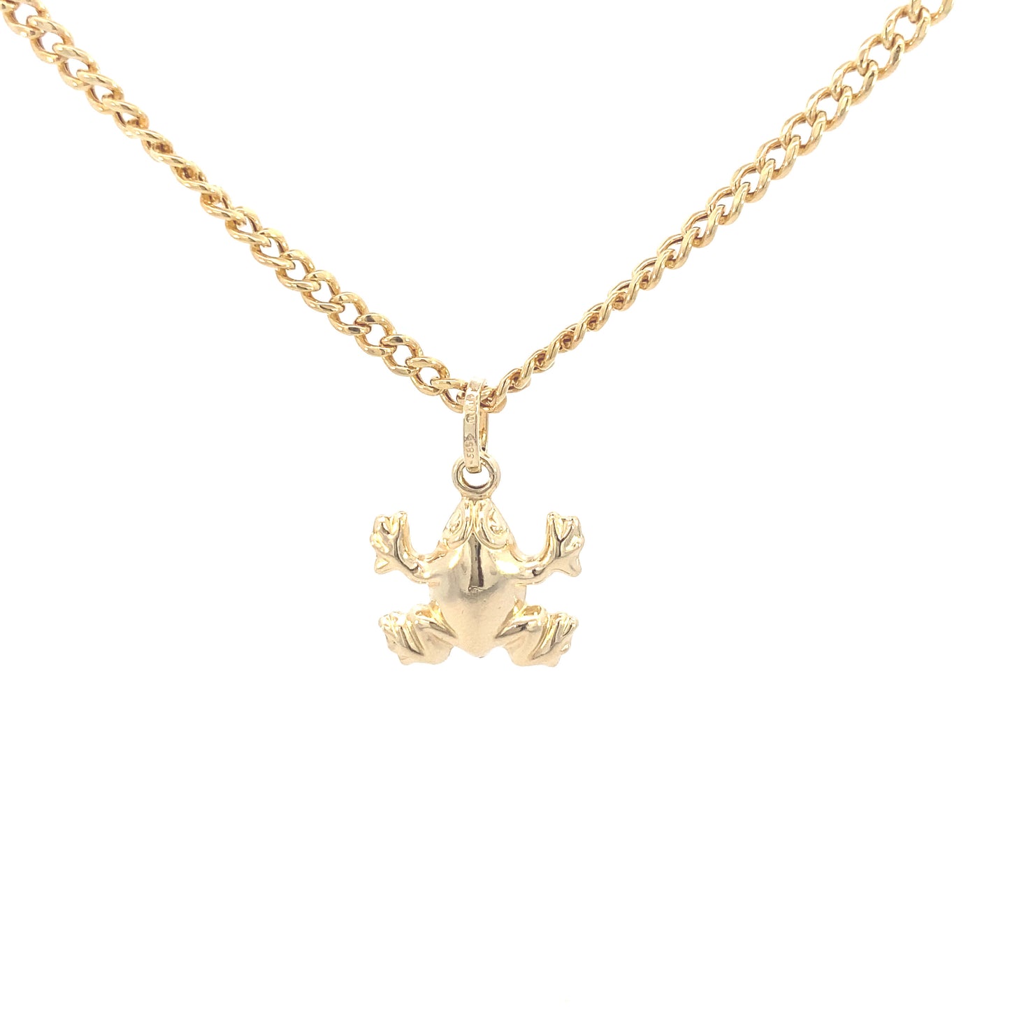 14K Gold Coqui Pendant | Luby Gold Collection | Luby
