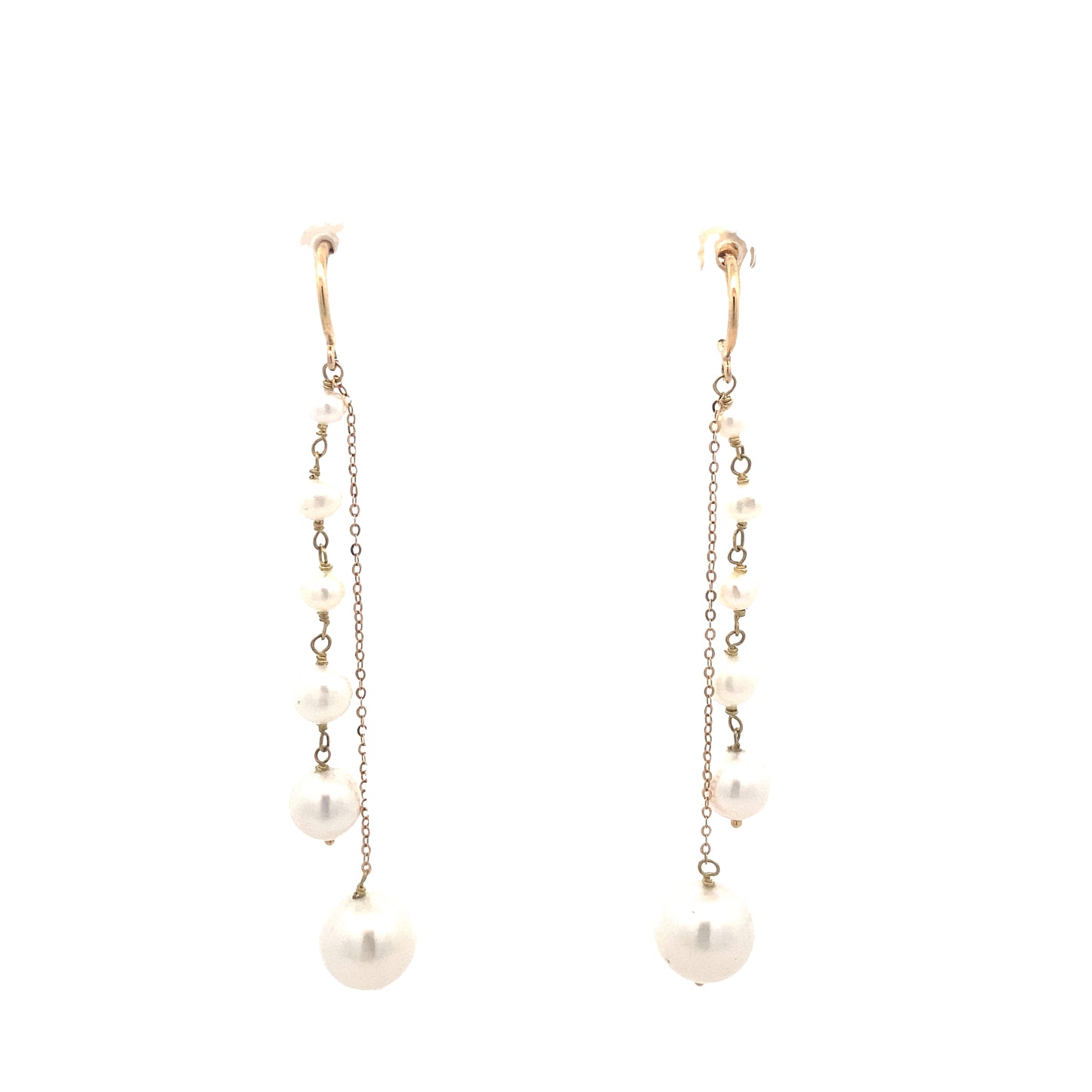 18K Gold MARTINA Earrings | Rajola Italy | Luby