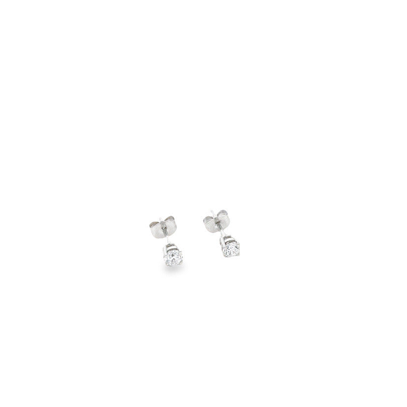 Smiling Rocks Essentials 0.35ct Solitaire Earrings | Smiling Rocks | Luby