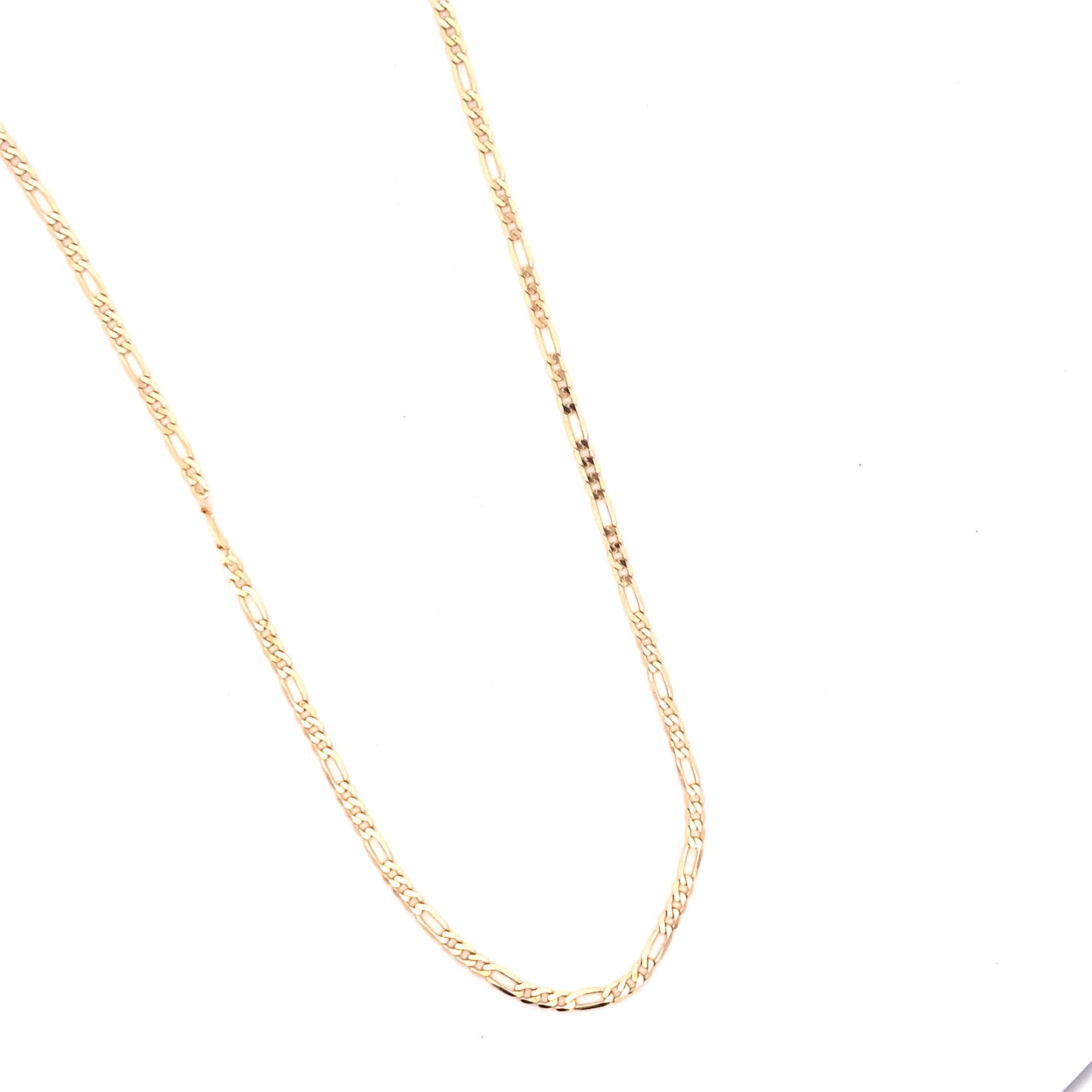 14K Gold Figaro Chain | Luby Gold Collection | Luby