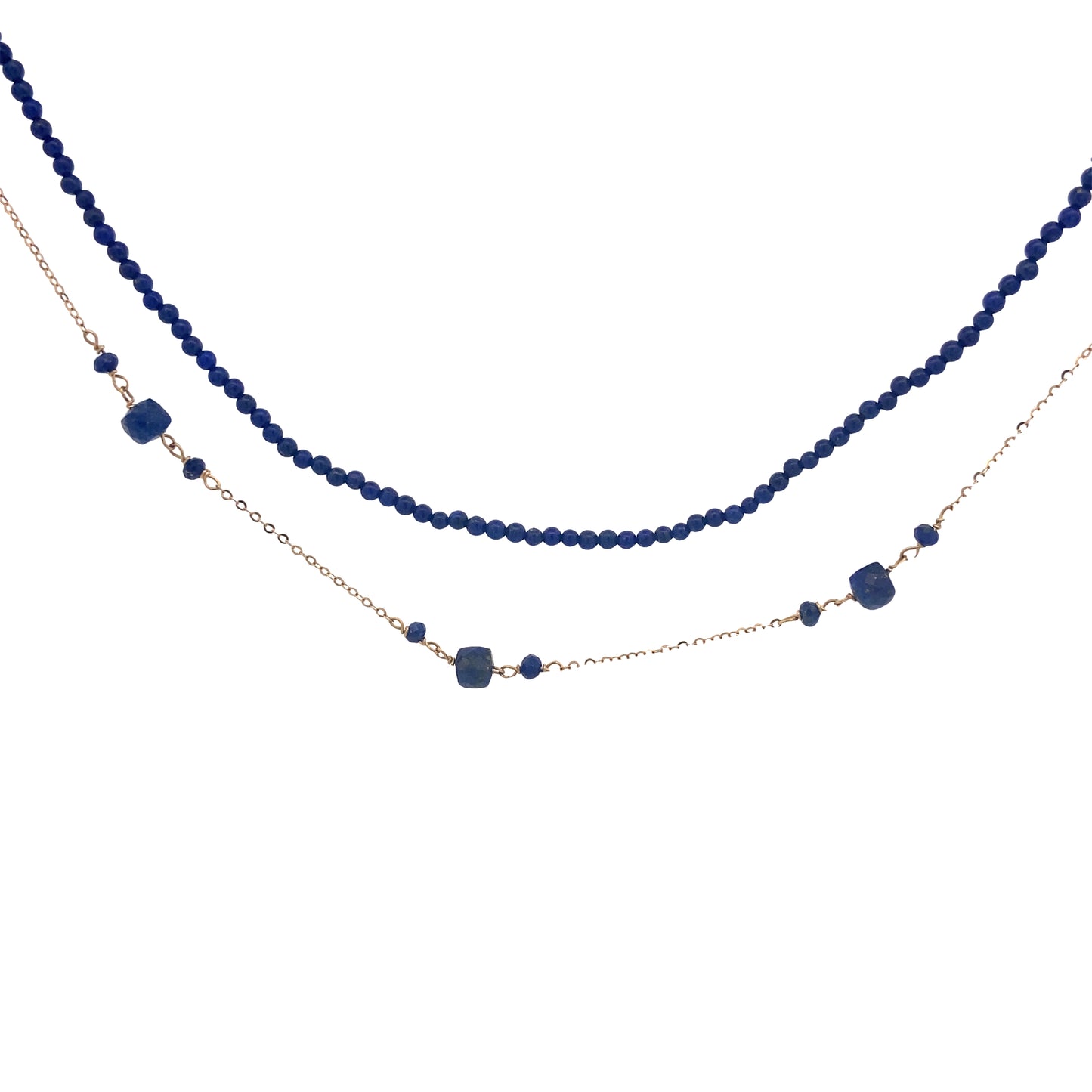 18K Gold Orecchini ANITA Necklace | Rajola Italy | Luby