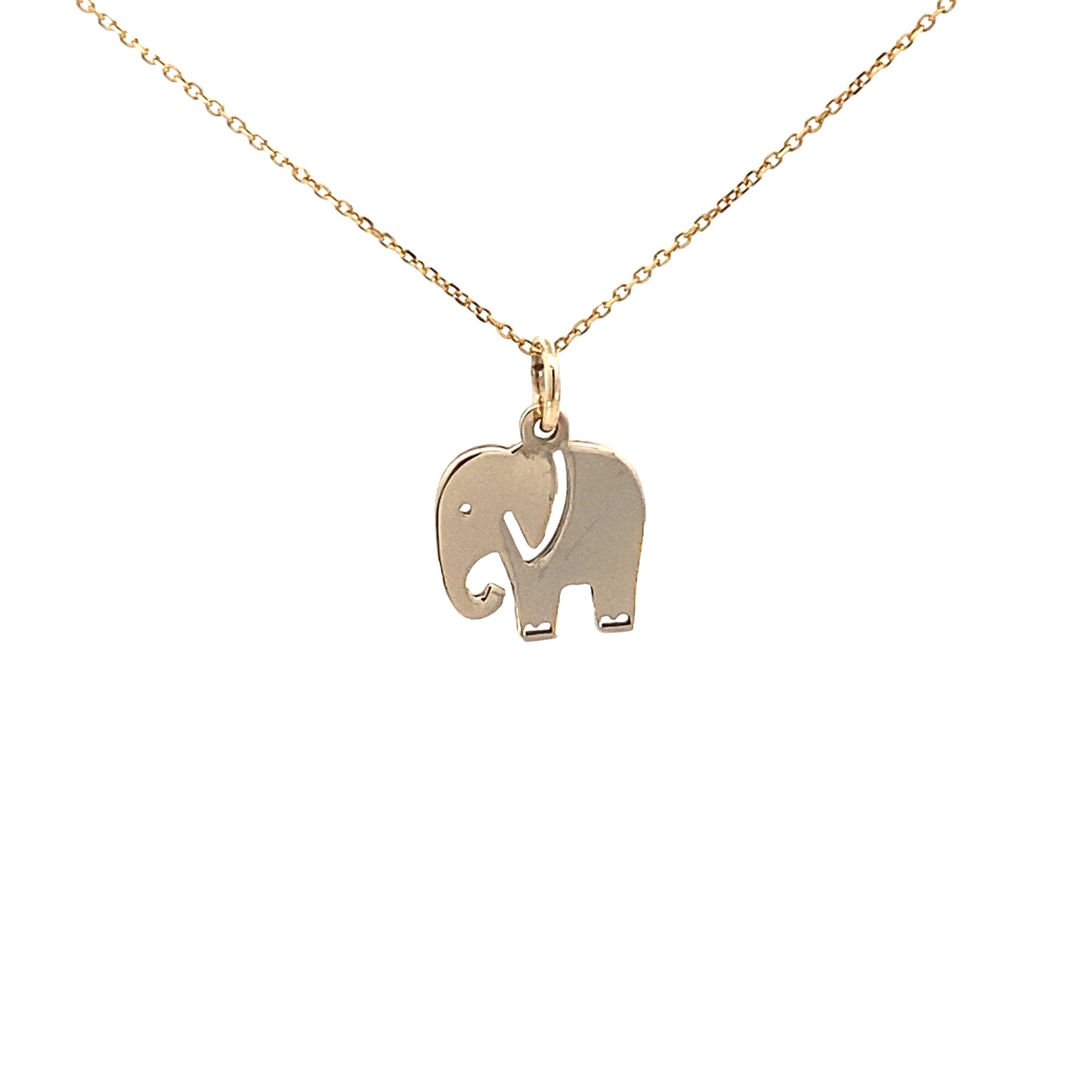 14K Gold Elephant Pendant | Luby Gold Collection | Luby