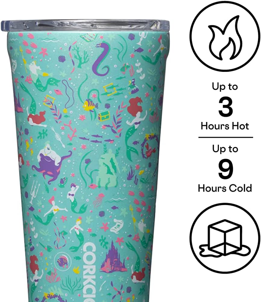 Disney Princess Tumbler 16oz - ARIEL | Corkcicle | Luby
