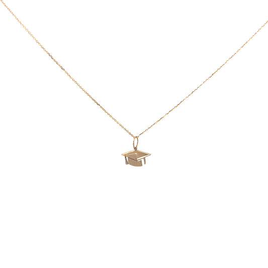 14K Gold Custom Graduation Cap Pendant | Luby Gold Collection | Luby 