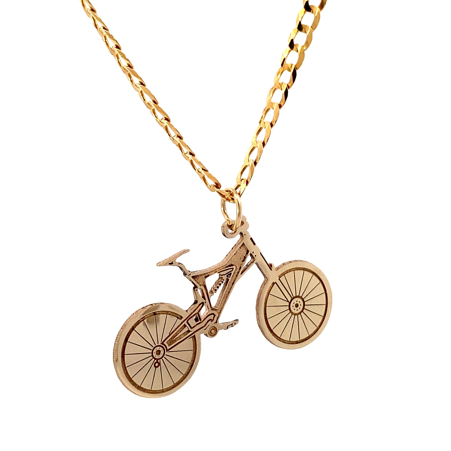 14K Gold Custom Elegant Bicycle | Luby Gold Collection | Luby