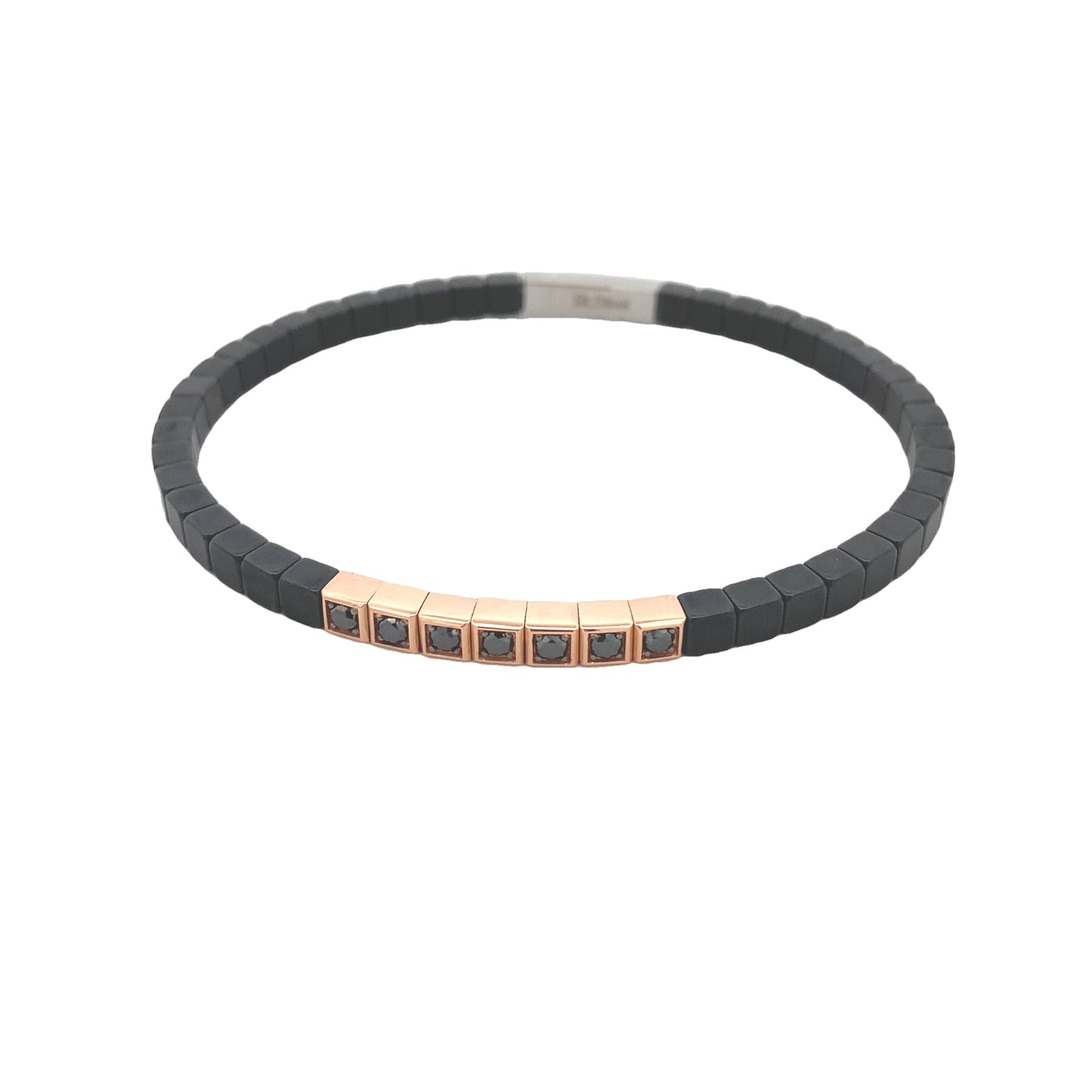 Baraka Men Bracelet Ceramic with Black Diamond BR351041ROCN190035 | Baraka | Luby