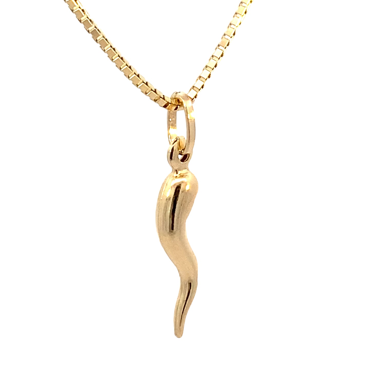 14K Gold Chili Pepper Pendant | Luby Gold Collection | Luby