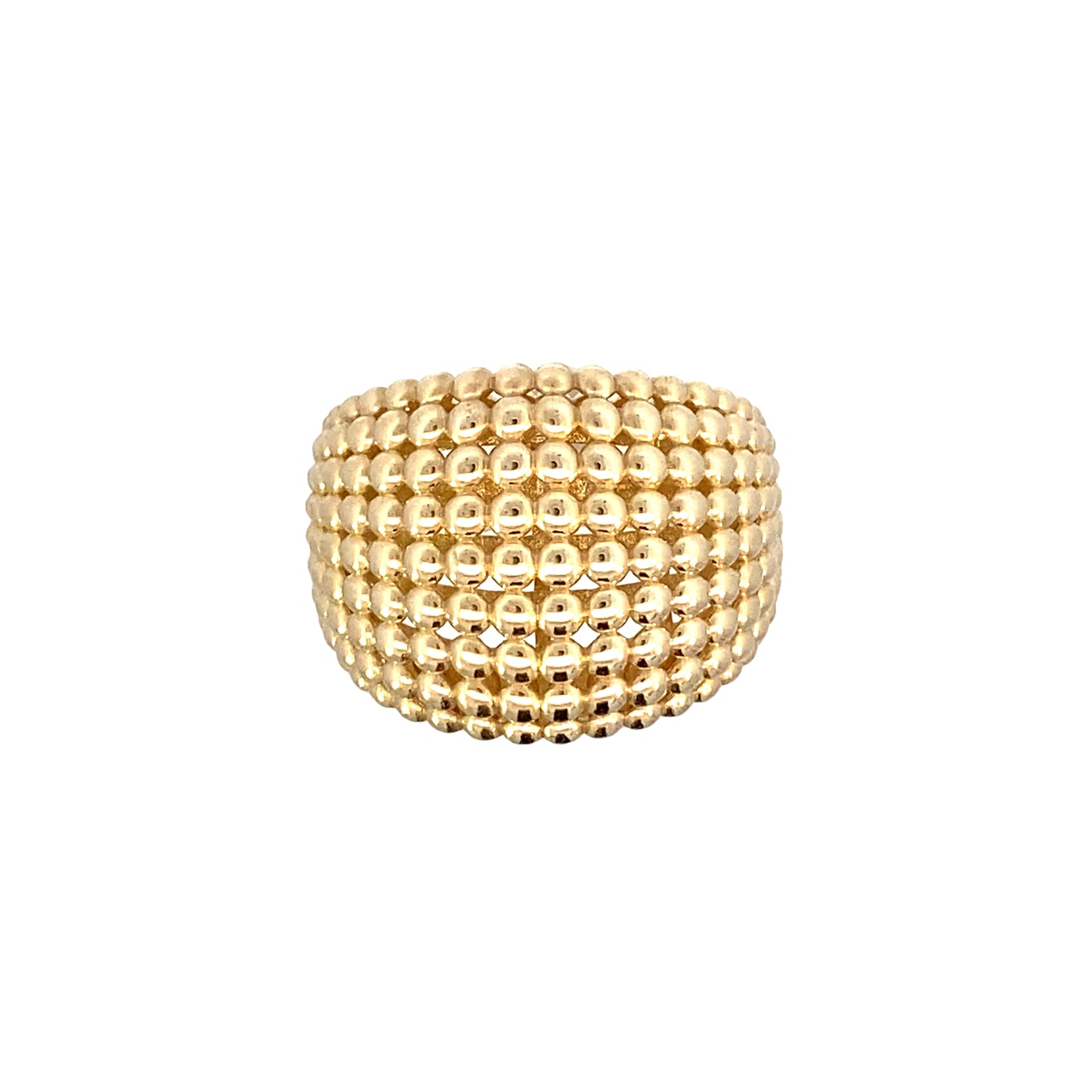 14K Gold Beaded Ring | Luby Gold Collection | Luby