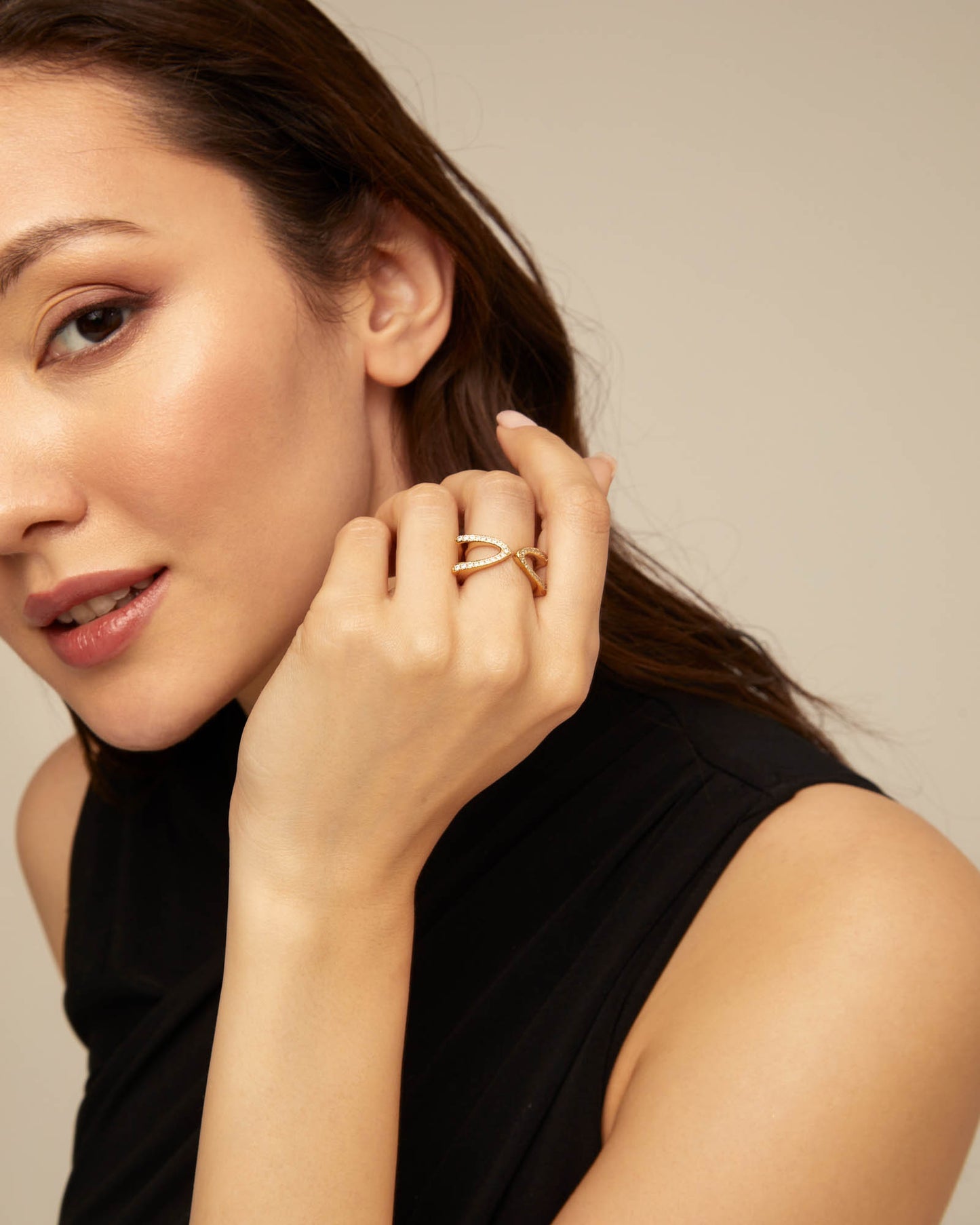 Stand out topaz ring | Uno de 50 | Luby