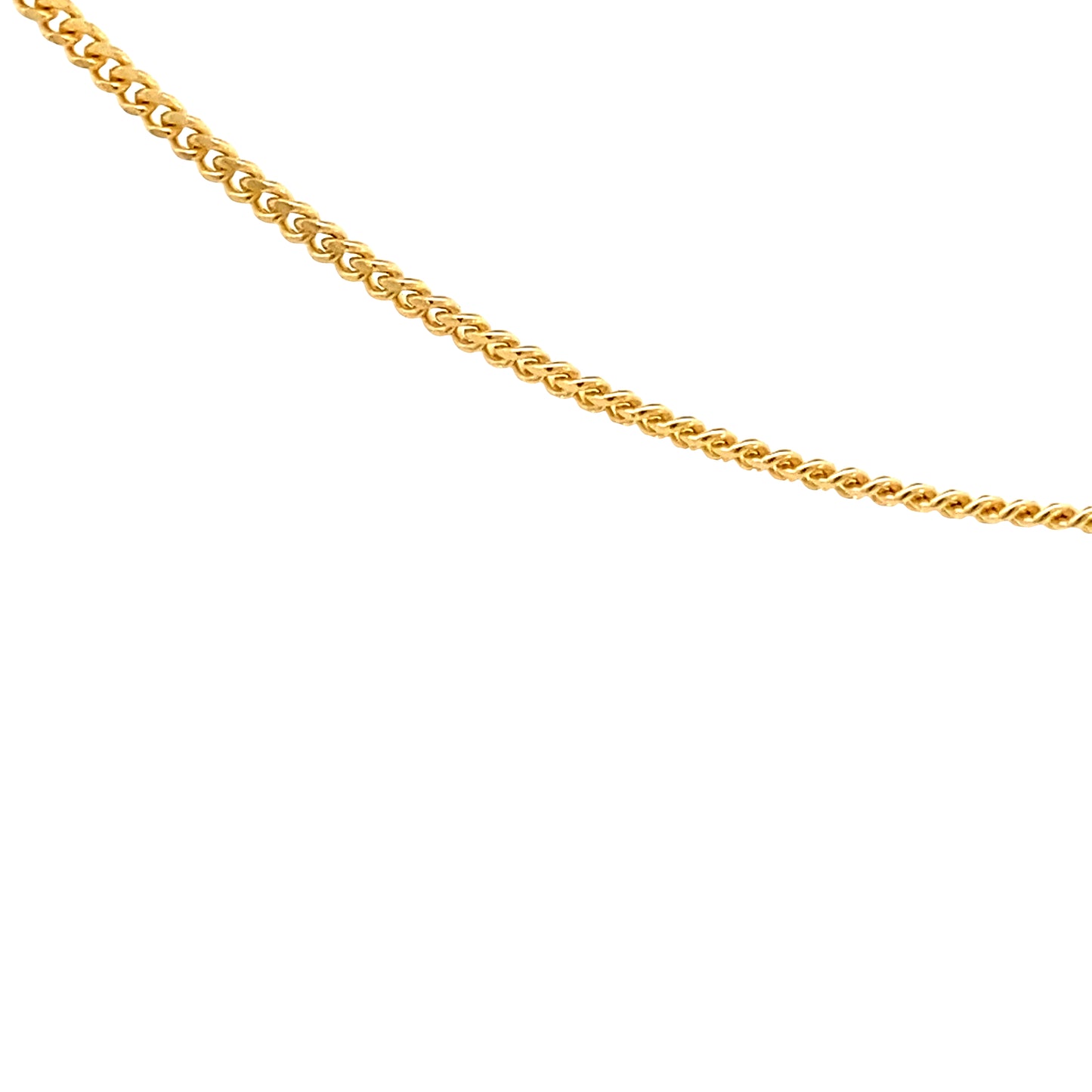 14K Gold Solid Cuban Chain | Luby Gold Collection | Luby
