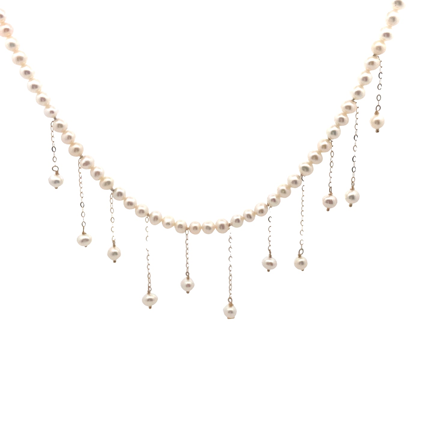 18K Gold PEARL Necklace | Rajola Italy | Luby