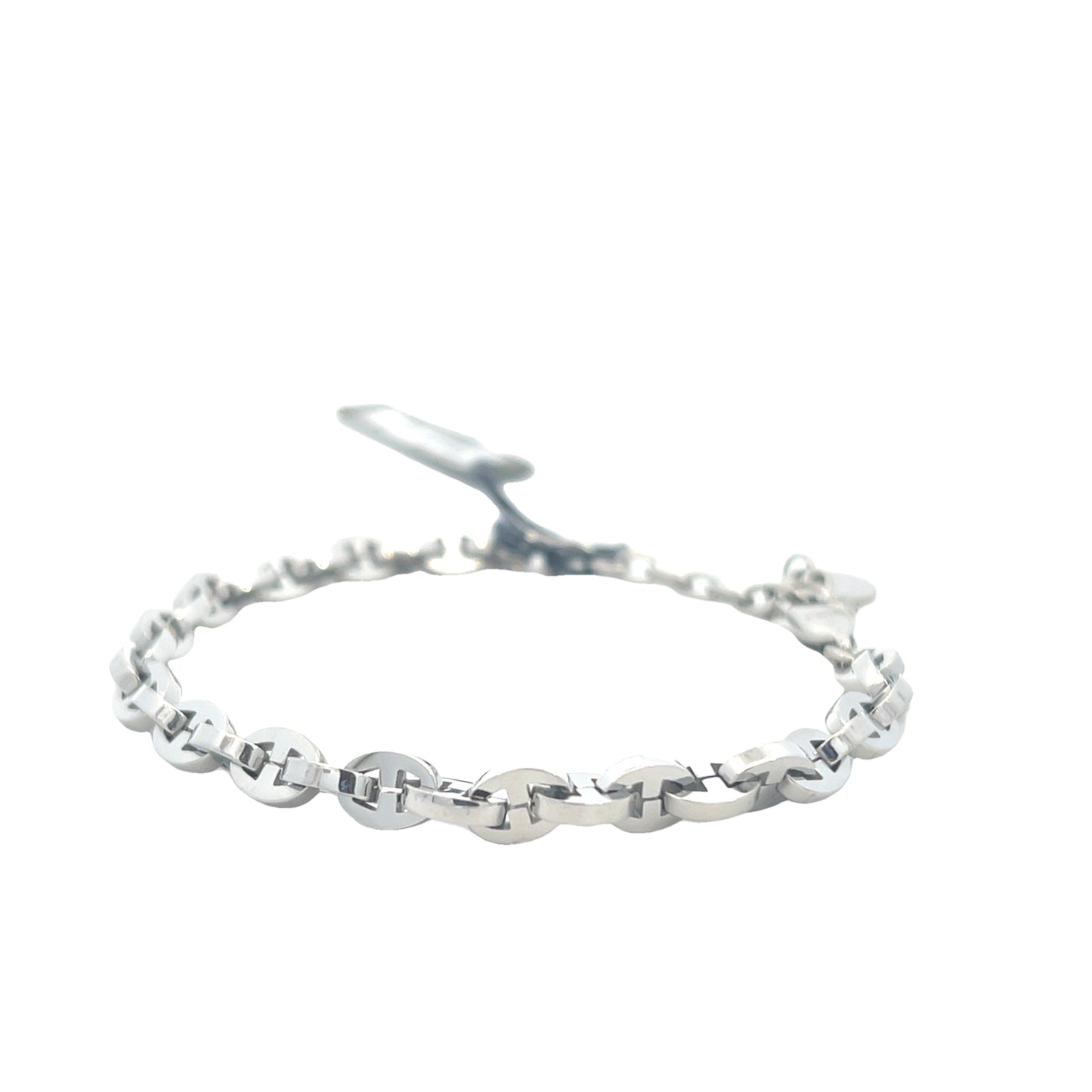 Hector by Marcello Pane Beaded Coffe Link Bracelet | Hector by Marcello Pane | Luby
