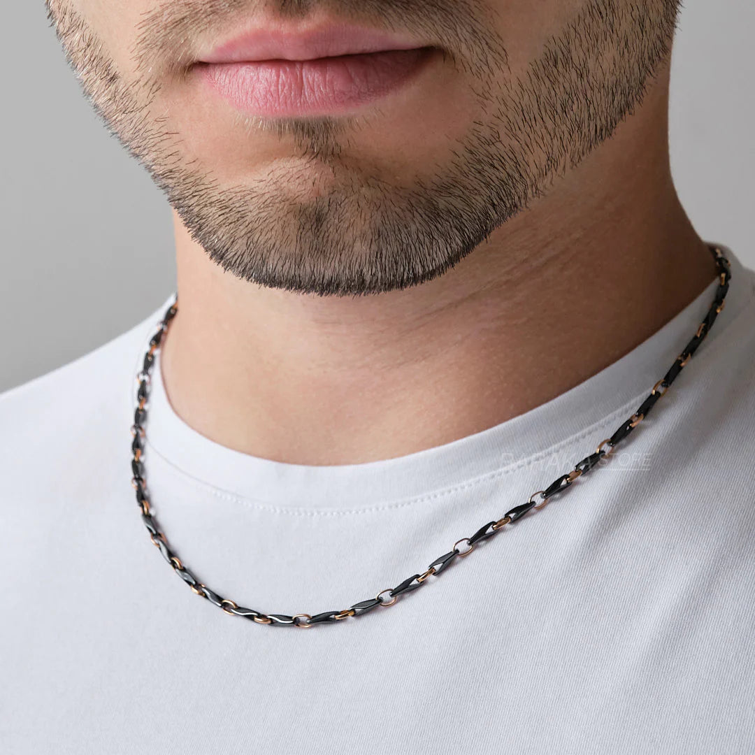 Baraka Cyborg Ceramic Necklace GC243281ROCN550002 | Baraka | Luby