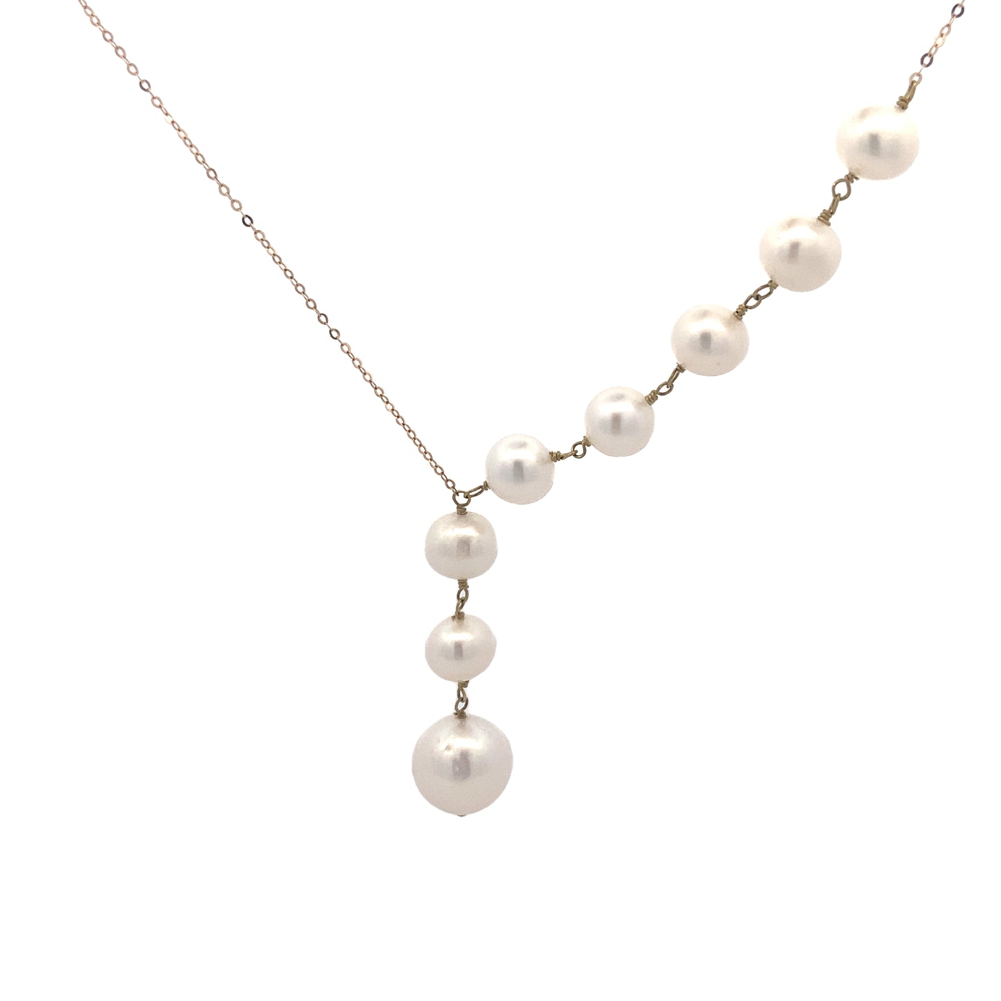 18K Gold MARTINA Necklace | Rajola Italy | Luby