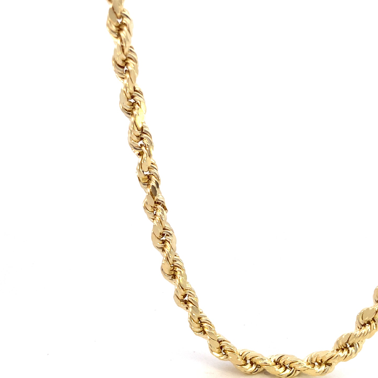 14K Gold Rope Thick Chain | Luby Gold Collection | Luby