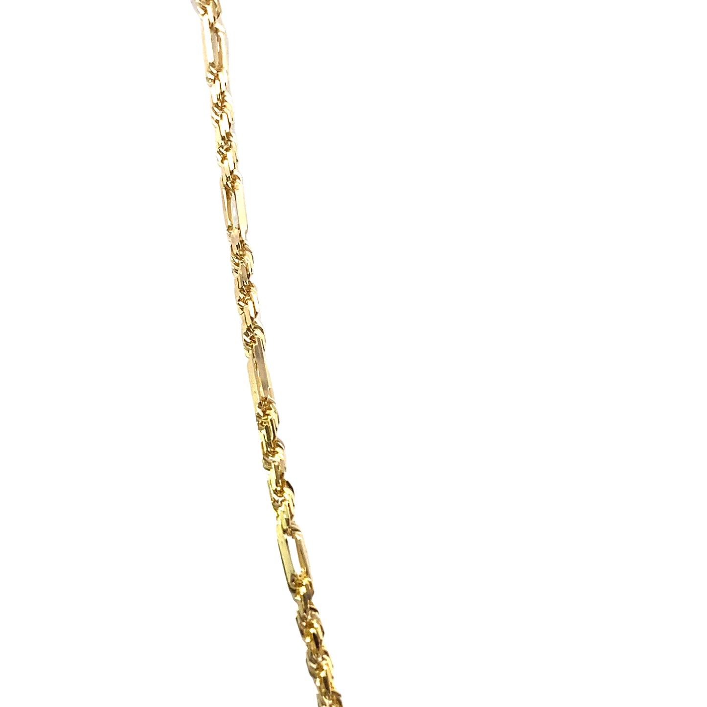 14K Gold Hollow Barrel Rope Chain | Luby Gold Collection | Luby