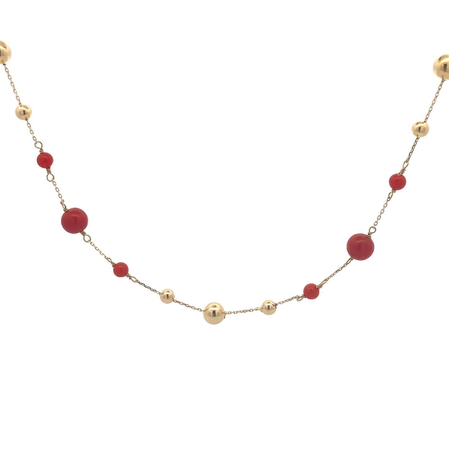 18K Gold ROSSELLA Necklace | Rajola Italy | Luby