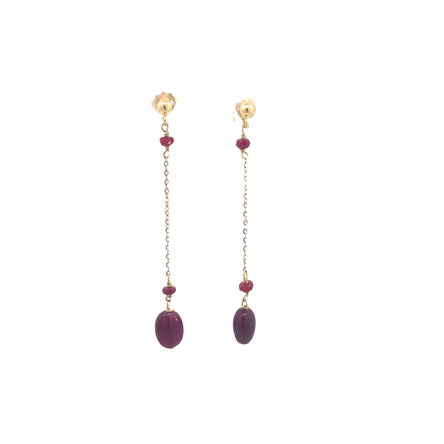 18K Gold ANITA Earrings | Rajola Italy | Luby
