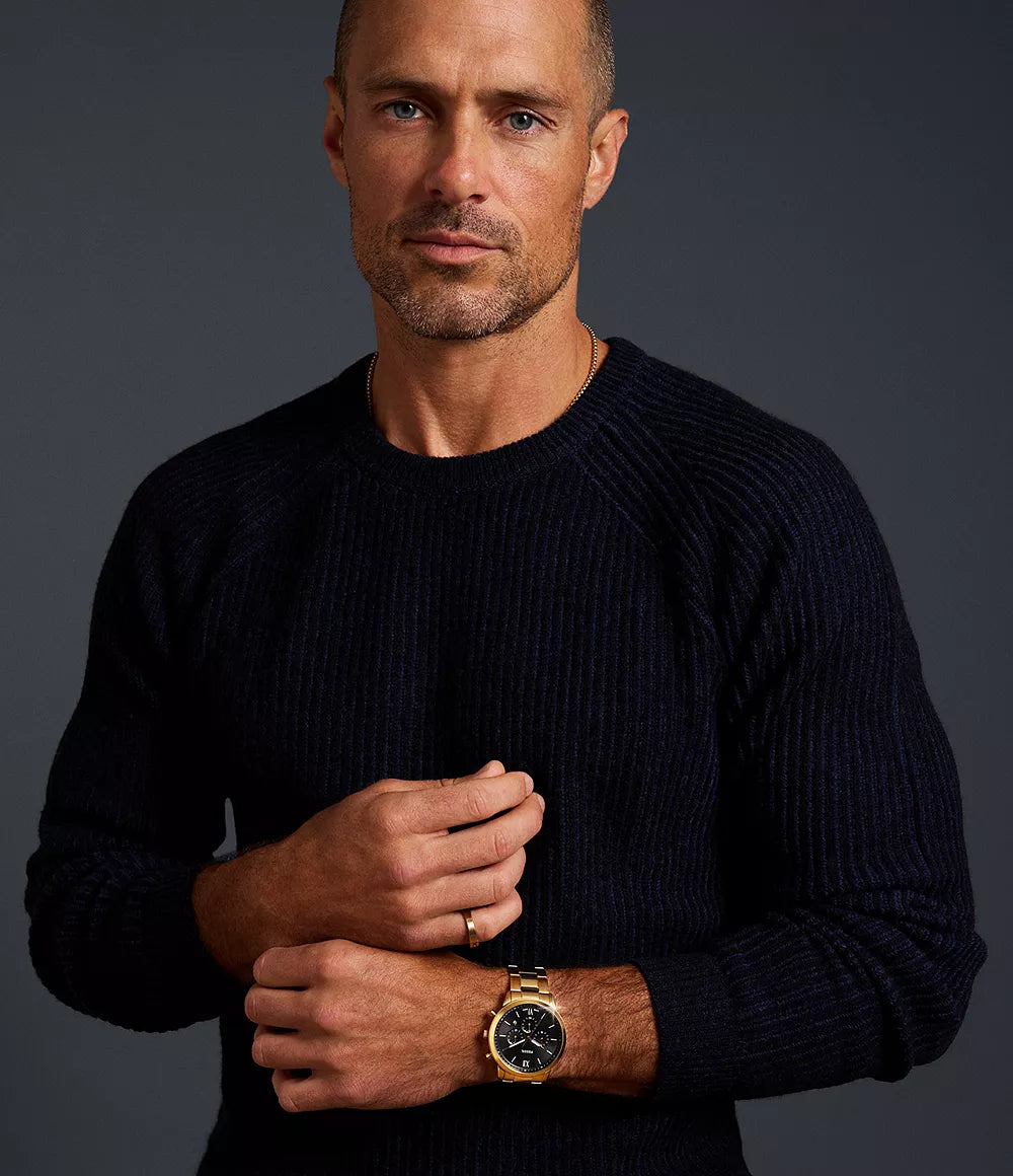 Neutra Chronograph Gold-Tone Stainless Steel Watch