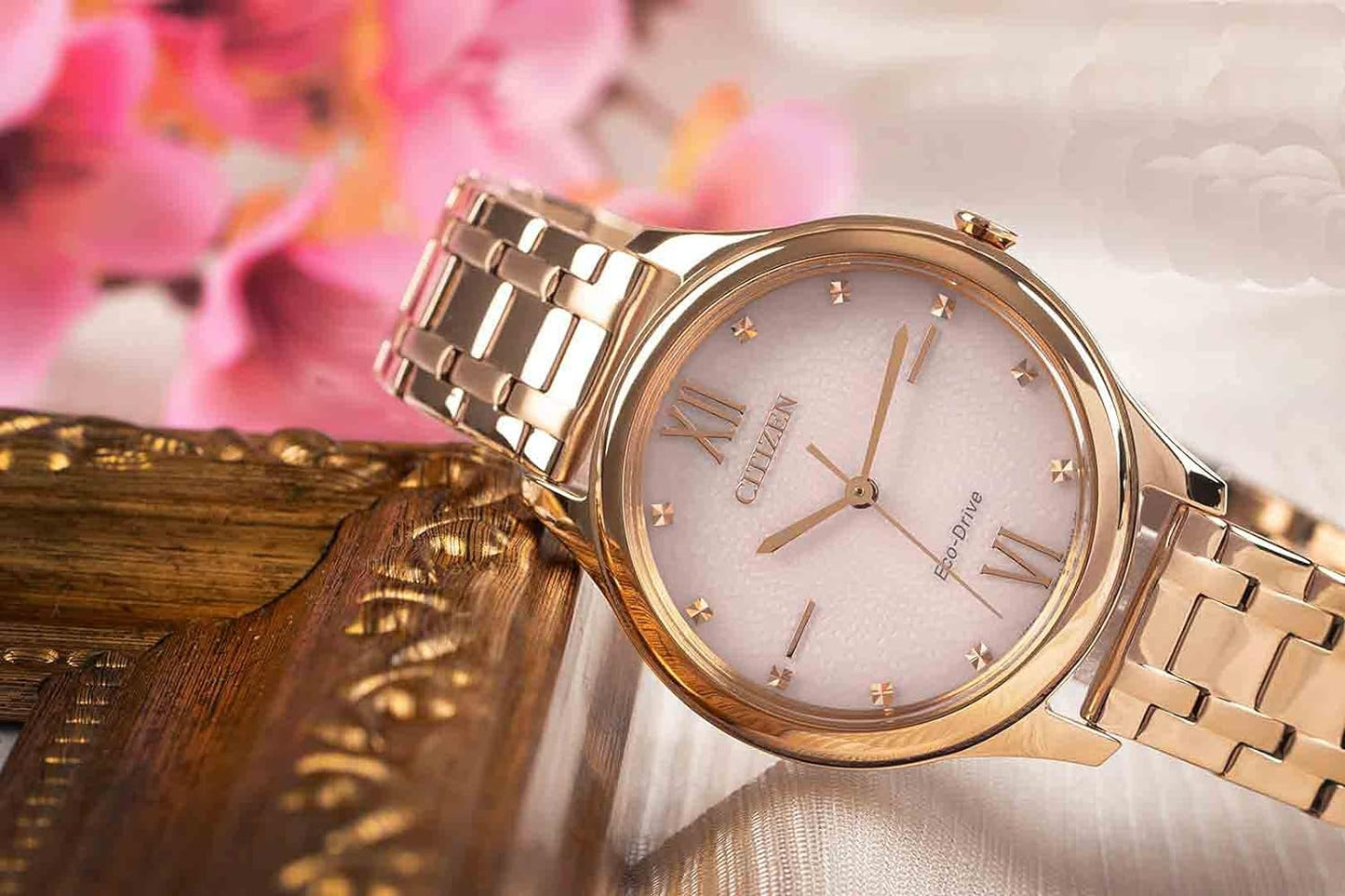 Citizen Ladies Eco Drive Rose Gold | Citizen | Luby