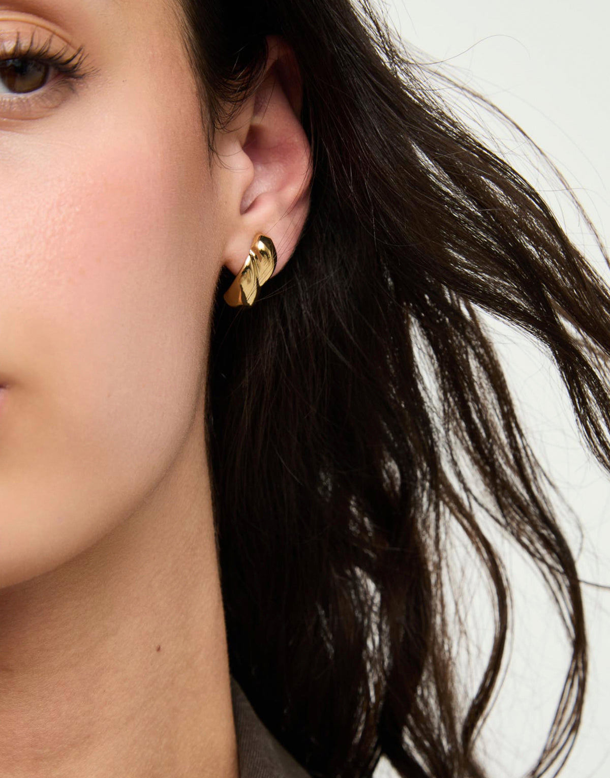 Anima Gold Earrings