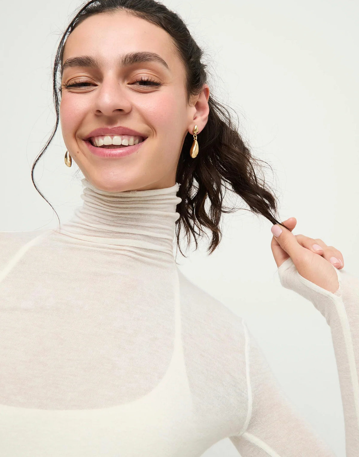 Axis Gold Earrings