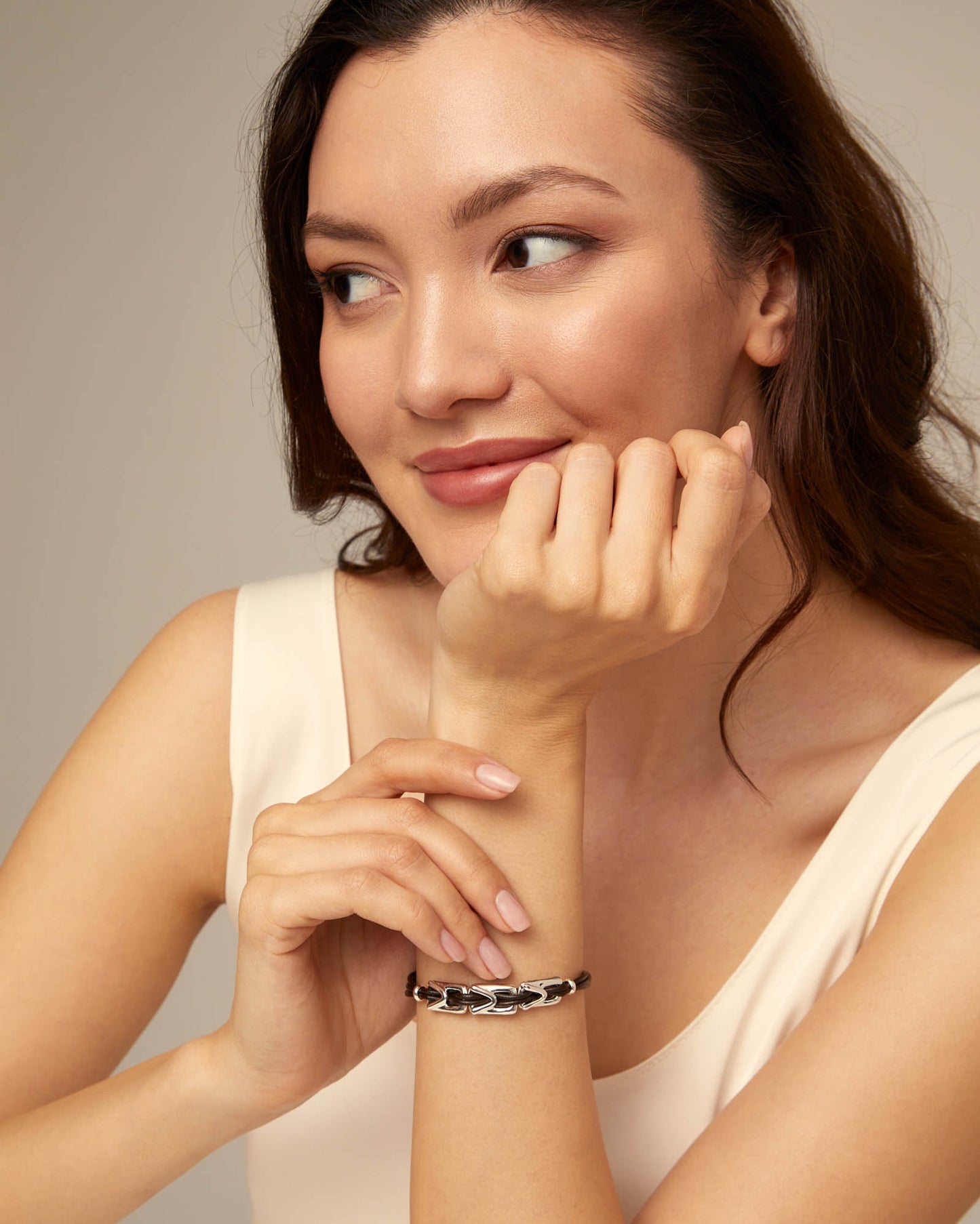 Daring Leather Bracelet | Uno de 50 | Luby