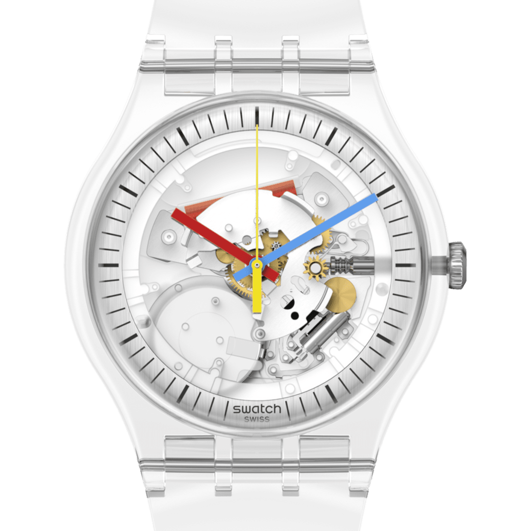 CLEARLY NEW GENT | Swatch | Luby