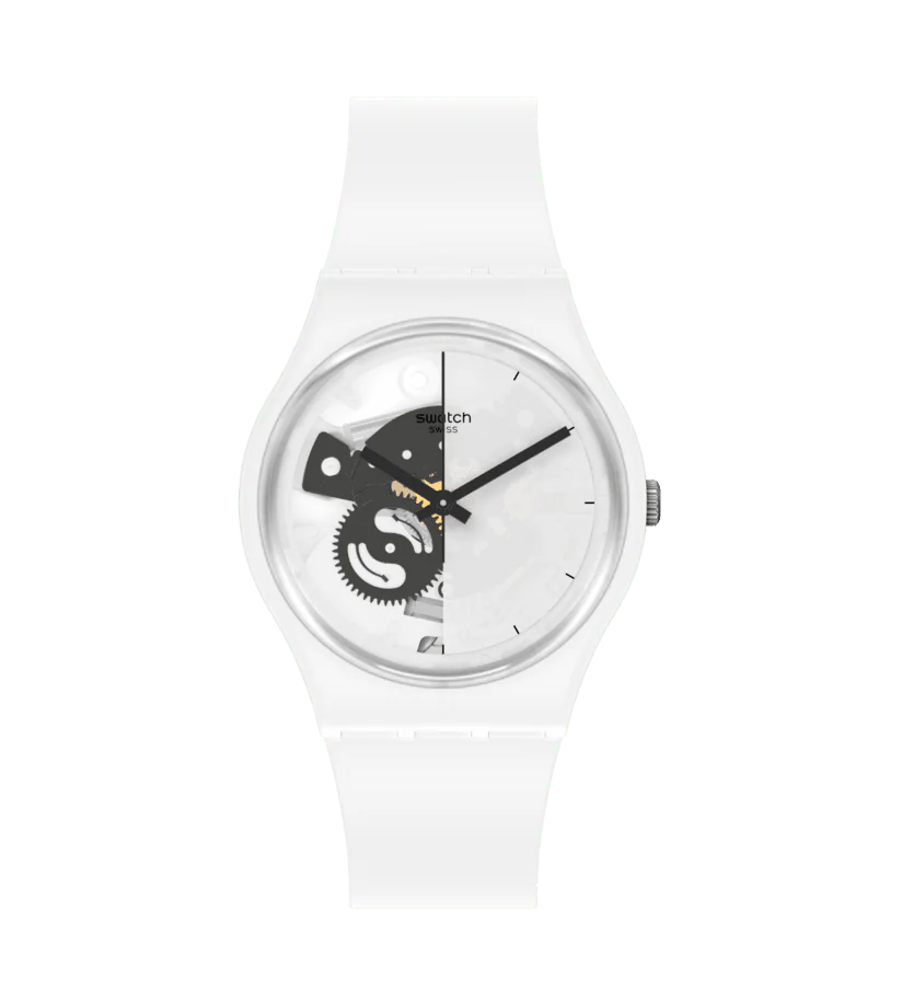 LIVE TIME WHITE | Swatch | Luby
