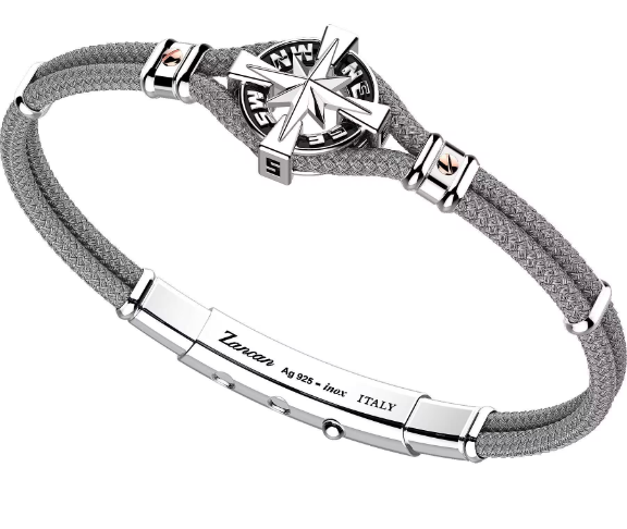 Zancan bracelet with Compass and Rose Gold Plated | Zancan | Luby