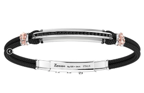 Zancan Bracelet with Onix and Rose Gold Plated | Zancan | Luby