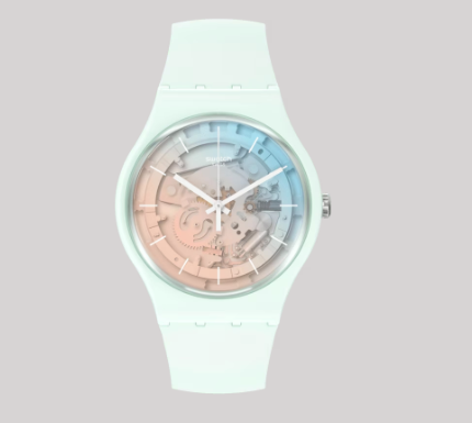 FLEETINGLY ICEBLUE | Swatch | Luby