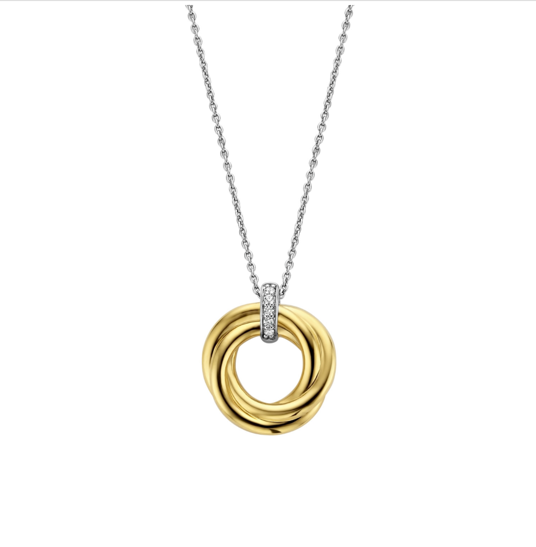 Ti Sento Circle Shape Necklace | Ti Sento Milano | Luby