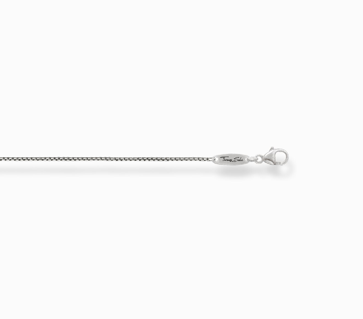 Thoma Saba Venezia chain blackened Thickness 1.00 mm (0.04 Inch) | Thomas Sabo | Luby