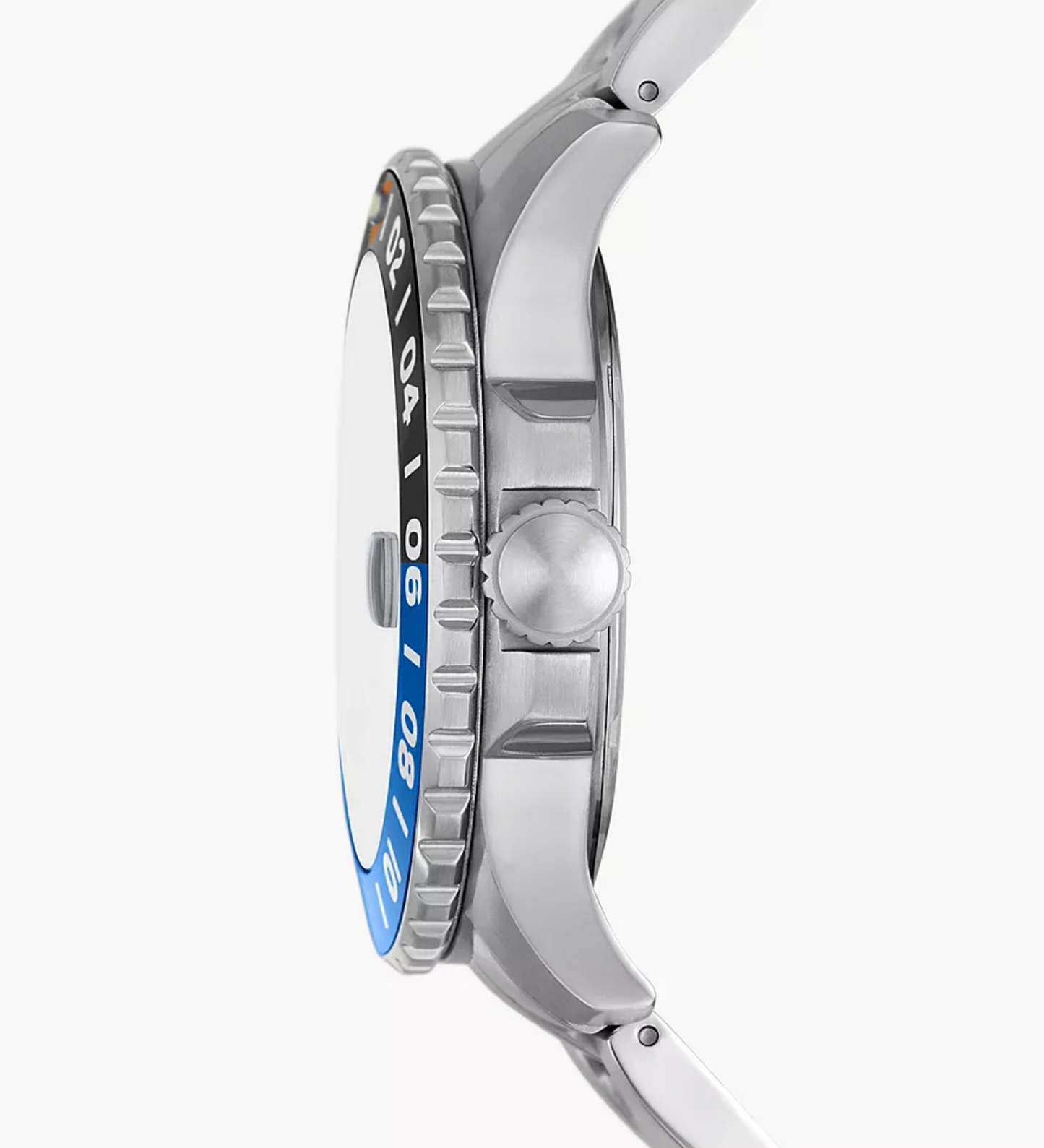 Fossil Blue GMT Stainless Steel Watch | Fossil | Luby
