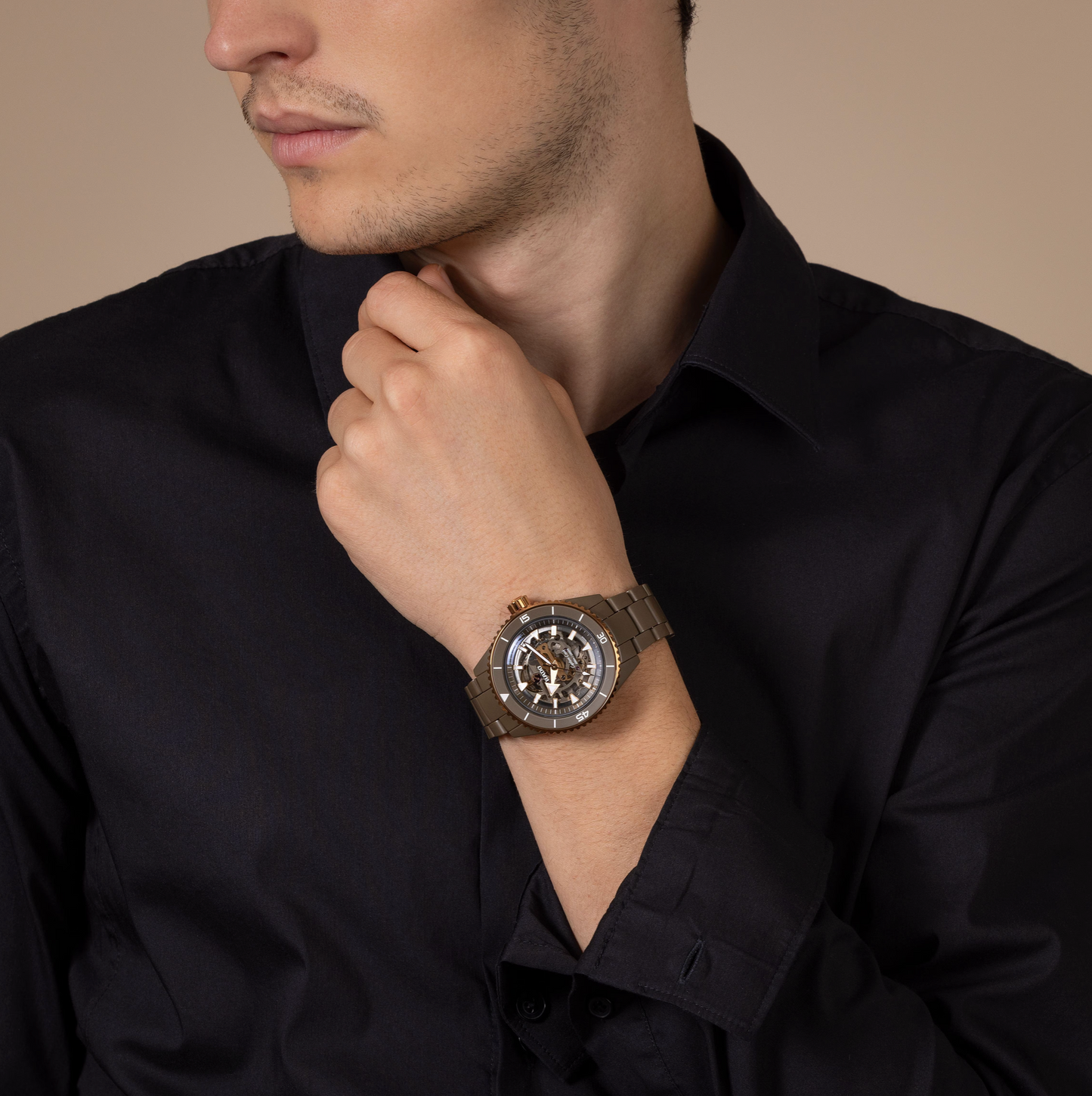 Captain Cook High-Tech Ceramic Skeleton | Rado | Luby