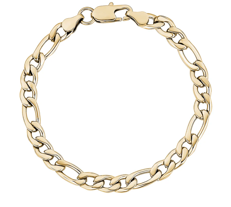 FIGARO LINK BRACELET (7MM) | ARZ Steel | Luby