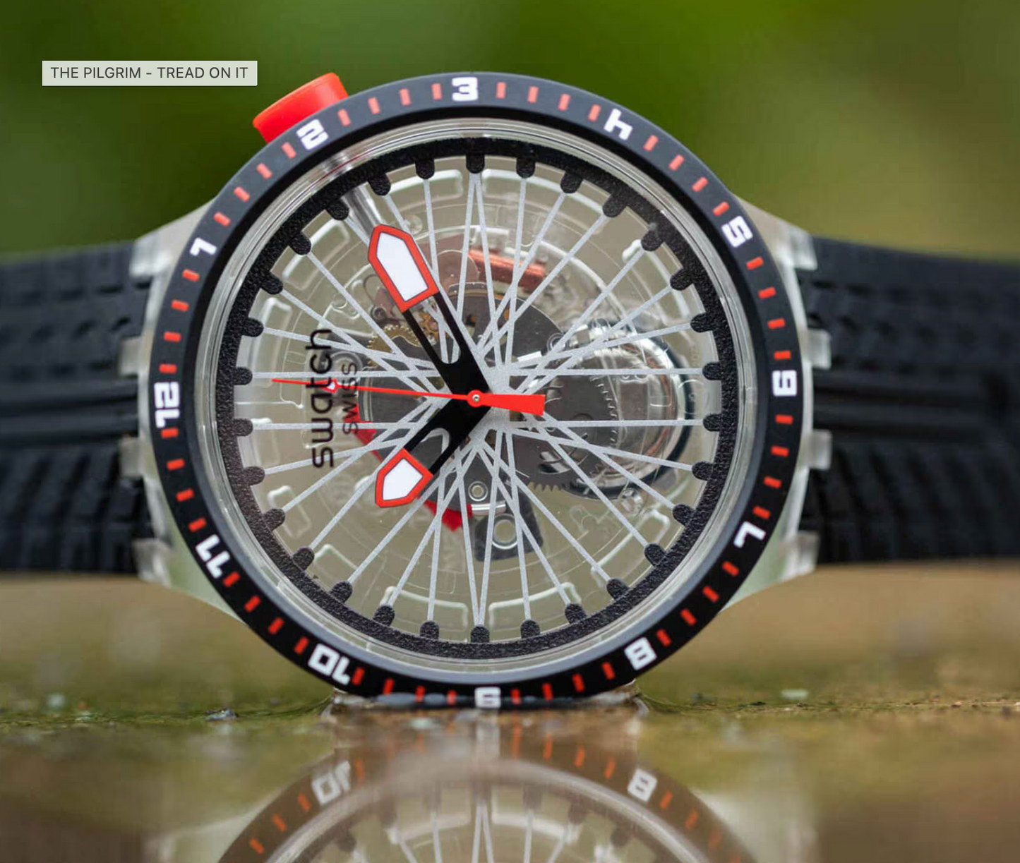 THE PILGRIM - TREAD ON IT | Swatch | Luby