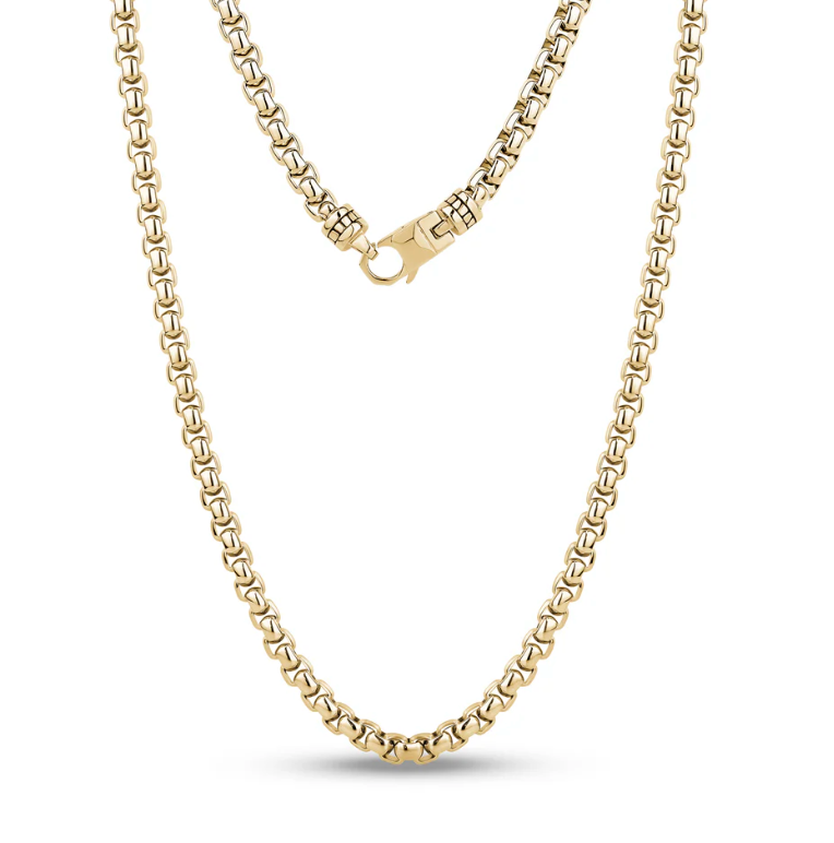 ROUND BOX LINK CHAIN (5MM) | ARZ Steel | Luby