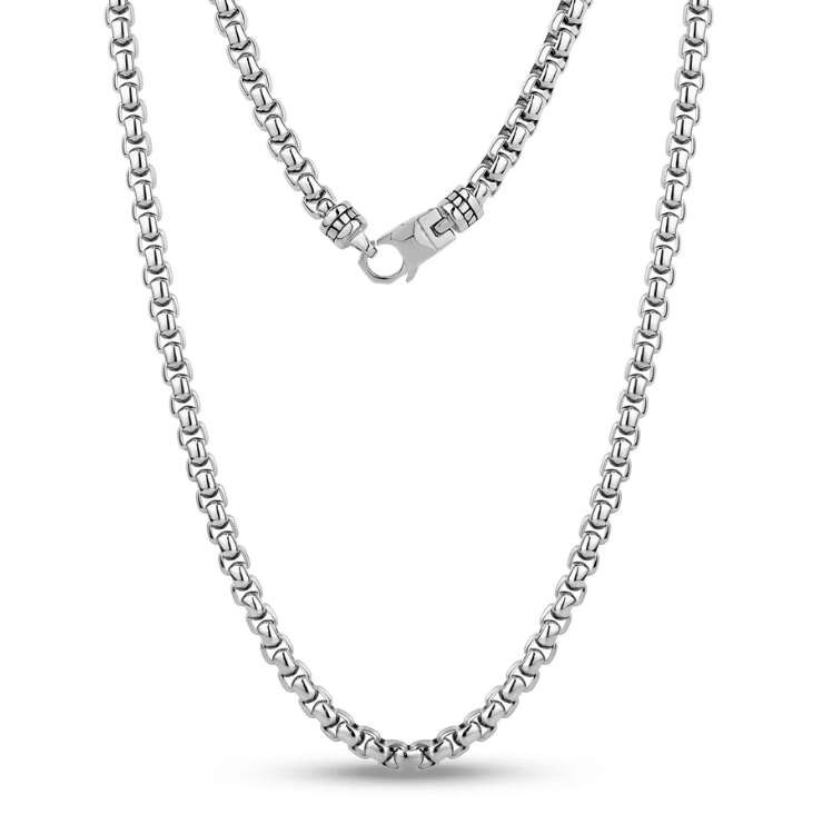 ROUND BOX LINK CHAIN (5MM) | ARZ Steel | Luby