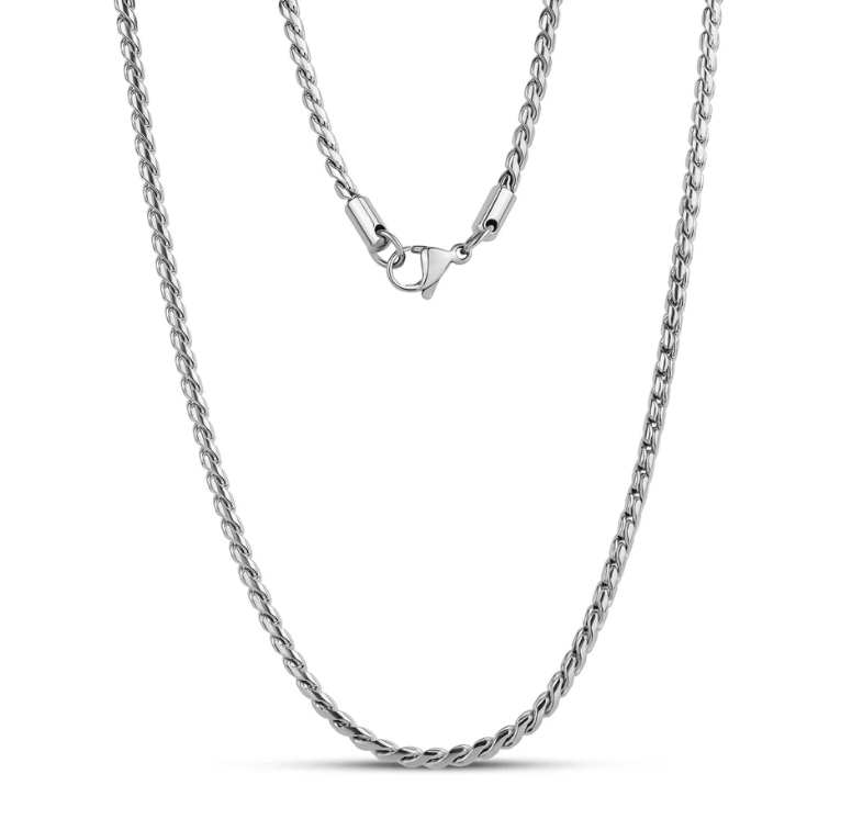 SOLID INTERLOCKING CHAIN (3MM) | ARZ Steel | Luby