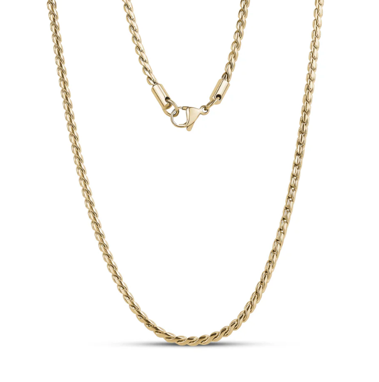 SOLID INTERLOCKING CHAIN (3MM) | ARZ Steel | Luby