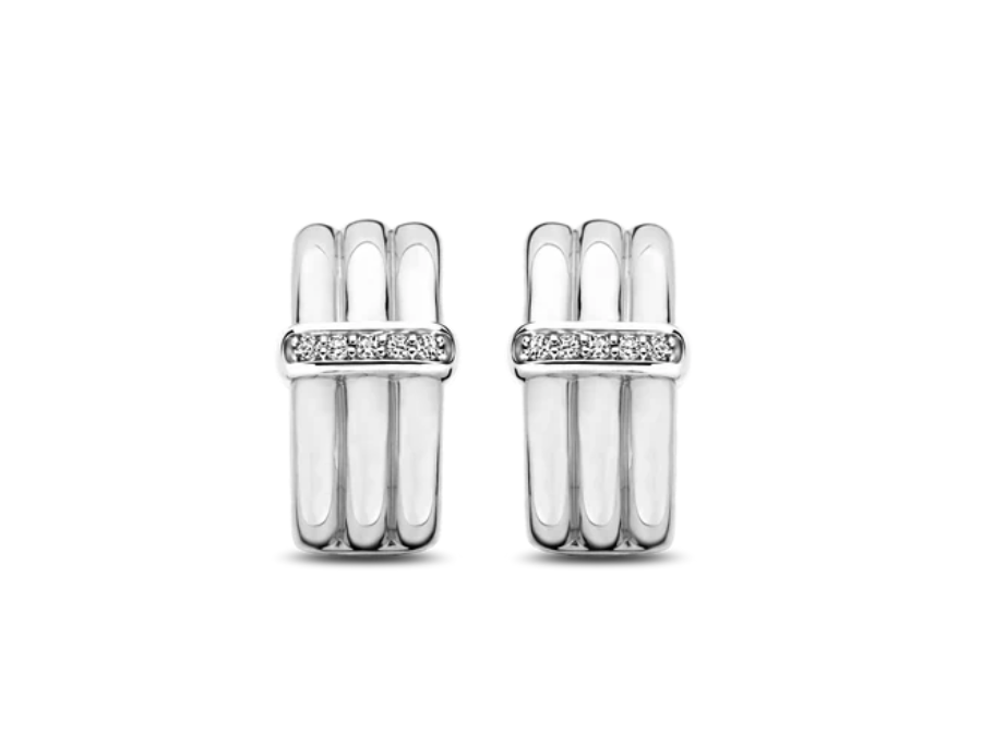 Silver Hoop | Ti Sento Milano | Luby