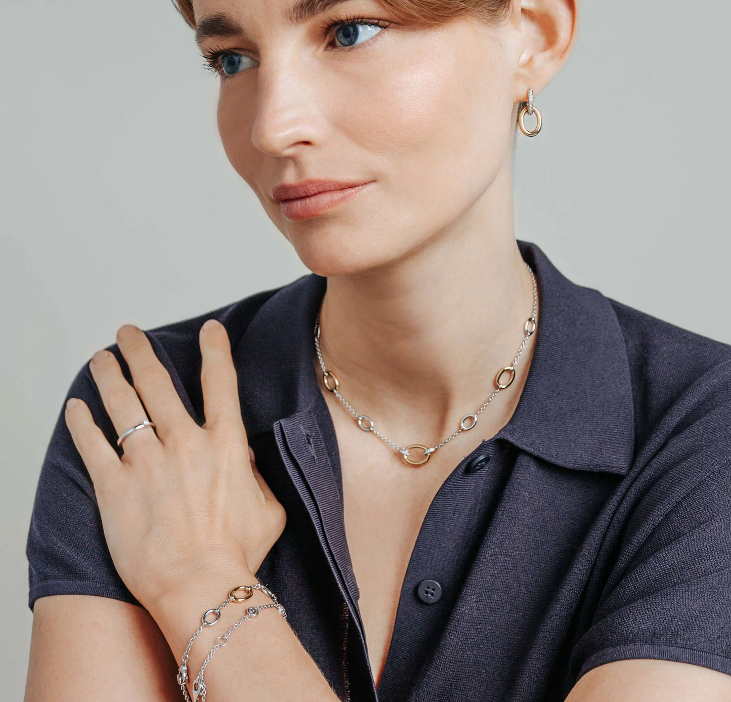 TI SENTO Gold-Plated Silver Necklace | Ti Sento Milano | Luby