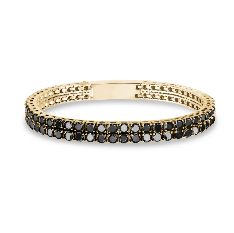 DOUBLE ROW TENNIS BRACELET | ARZ Steel | Luby