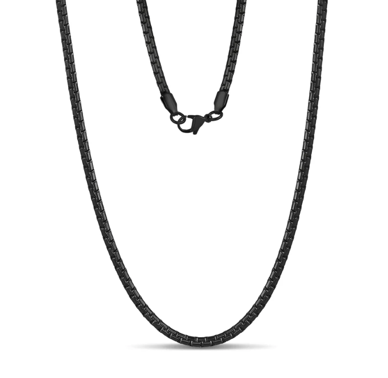 FLAT BOX LINK CHAIN (3.5MM) | ARZ Steel | Luby