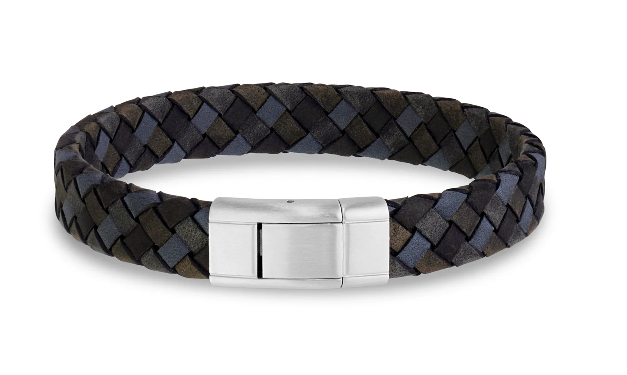 12mm Midnight Fade Matte Clasp Bracelet