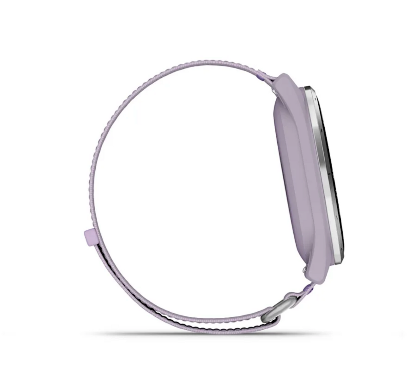 Approach® J1 Silver Aluminum Bezel with Lilac ComfortFit Fabric Band